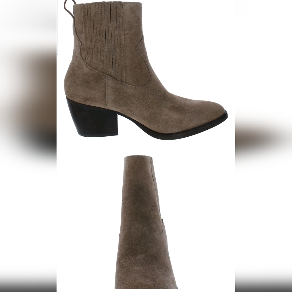 Lauren Ralph Lauren Raquel Booties 9.5 B Truffle. Worn once.